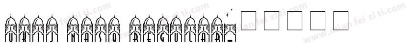 UKIJ Nasq Regular字体转换